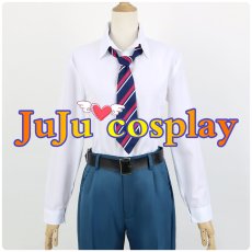 画像8: プロジェクトセカイ カラフルステージ！ プロセカ　神山高校　青柳冬弥　制服　コスプレ衣装　 (8)