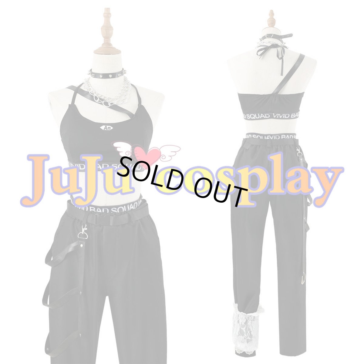 画像4: 送料無料　在庫品（翌日発送）　プロジェクトセカイ カラフルステージ!feat.初音ミク　プロセカZOZOコラボ　白石杏　コスプレ衣装 (4)