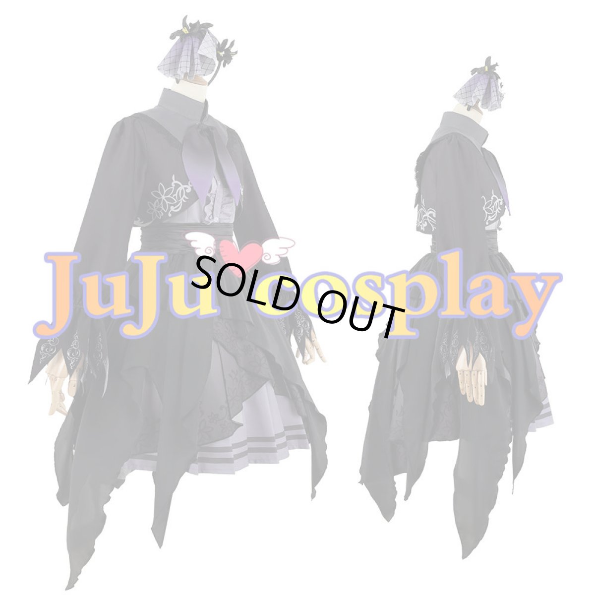 画像3: 送料無料　在庫品（翌日発送）　プロジェクトセカイ カラフルステージ！ feat. 初音ミク　プロセカ　優しいおまじない　朝比奈まふゆ　コスプレ衣装 (3)