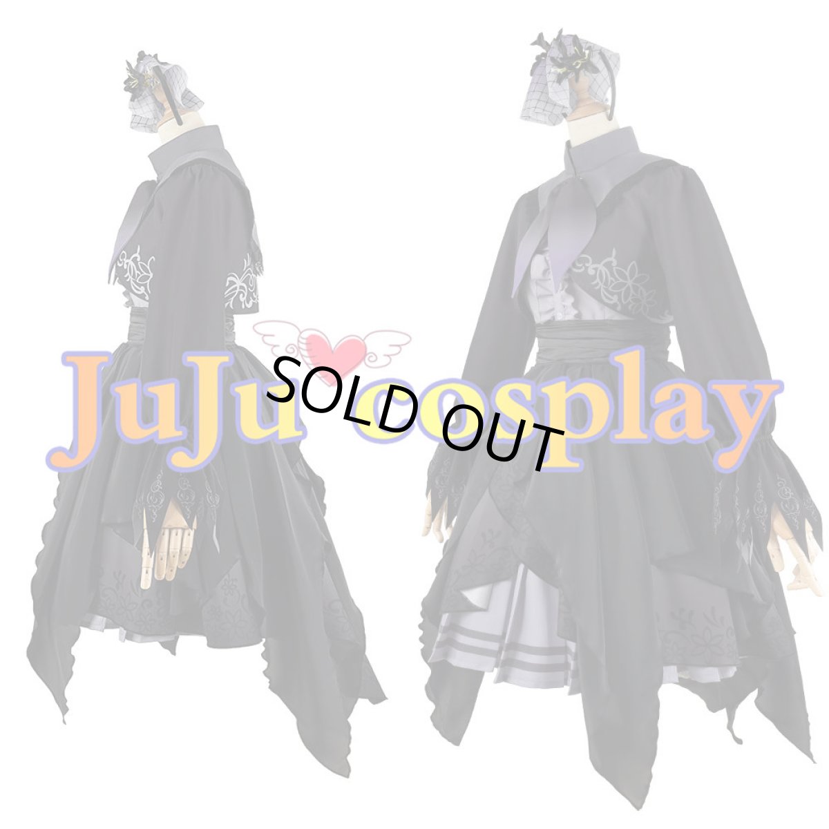 画像2: 送料無料　在庫品（翌日発送）　プロジェクトセカイ カラフルステージ！ feat. 初音ミク　プロセカ　優しいおまじない　朝比奈まふゆ　コスプレ衣装 (2)