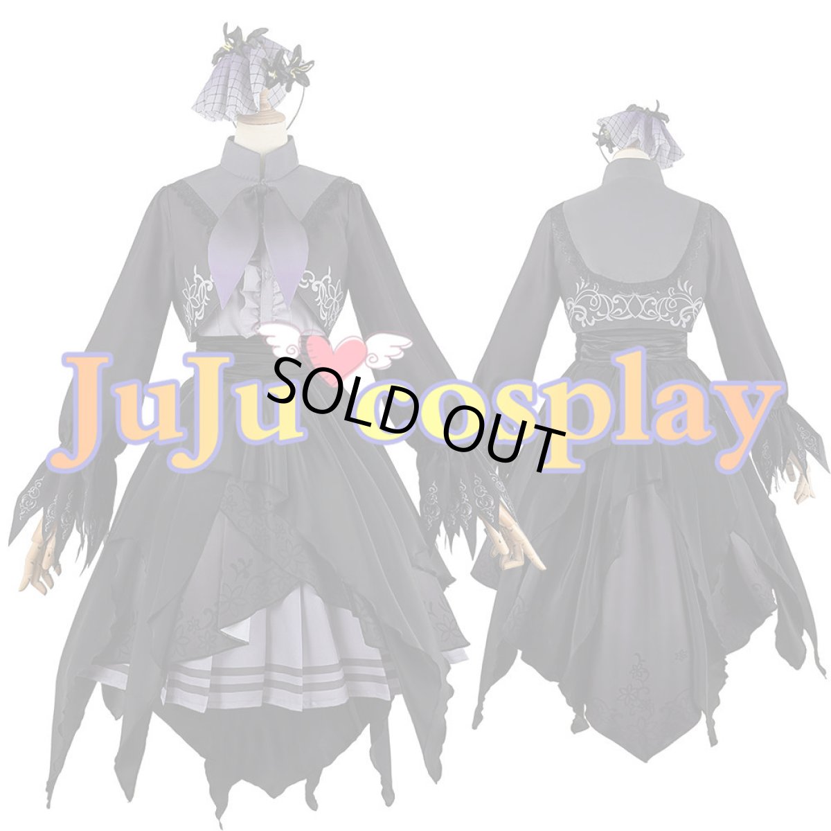 画像1: 送料無料　在庫品（翌日発送）　プロジェクトセカイ カラフルステージ！ feat. 初音ミク　プロセカ　優しいおまじない　朝比奈まふゆ　コスプレ衣装 (1)