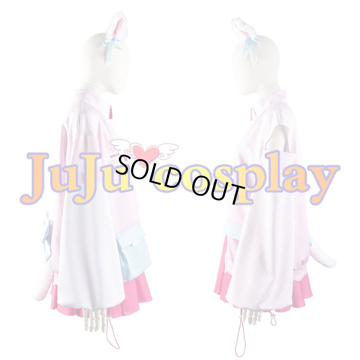 画像2: 送料無料　在庫品（翌日発送）　ラブライブ！虹ヶ咲学園スクールアイドル同好会　天王寺璃奈　5th　Fly with You!!　コスプレ衣装 (2)