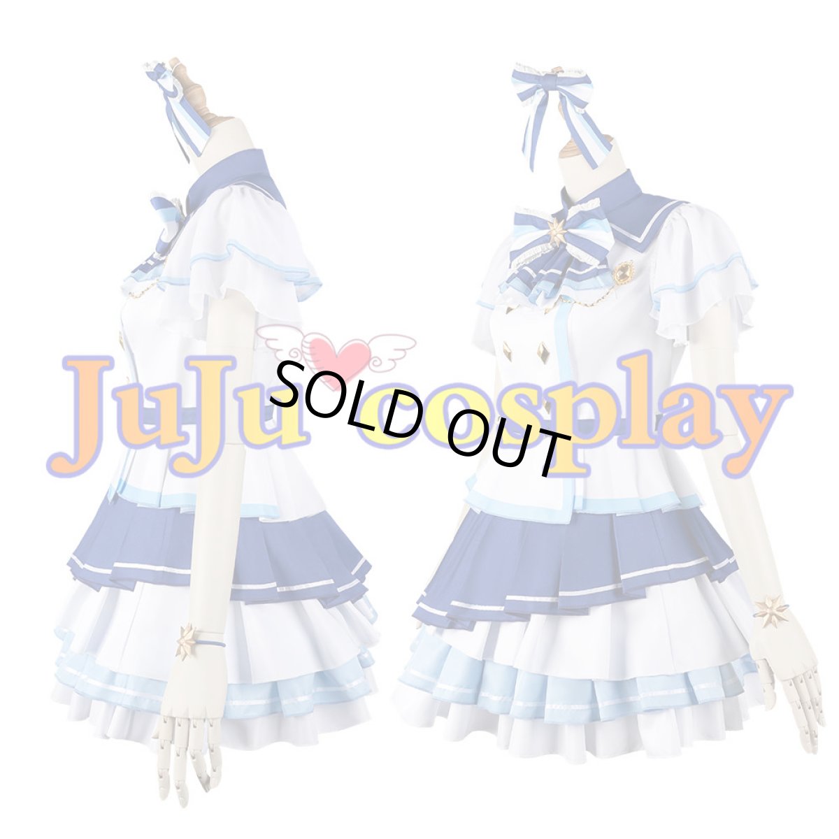 画像2: 送料無料　在庫品（翌日発送）　ラブライブ!蓮ノ空女学院スクールアイドルクラブ　365 Days　日野下花帆　乙宗梢　百生吟子　コスプレ衣装 (2)