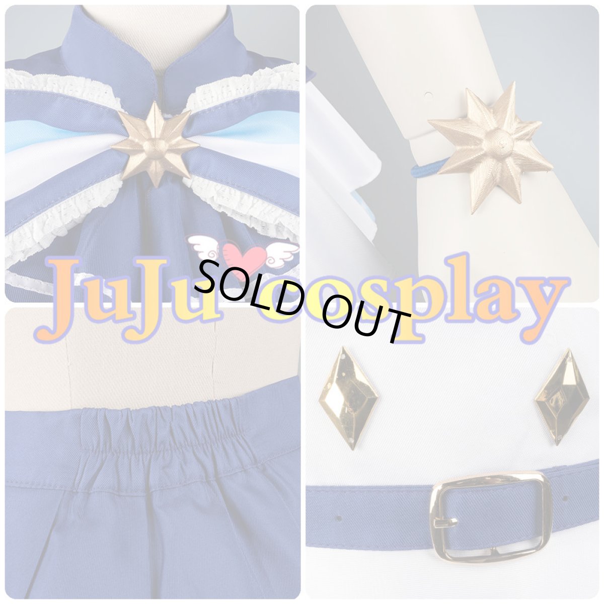 画像4: 送料無料　在庫品（翌日発送）　ラブライブ!蓮ノ空女学院スクールアイドルクラブ　365 Days　日野下花帆　乙宗梢　百生吟子　コスプレ衣装 (4)