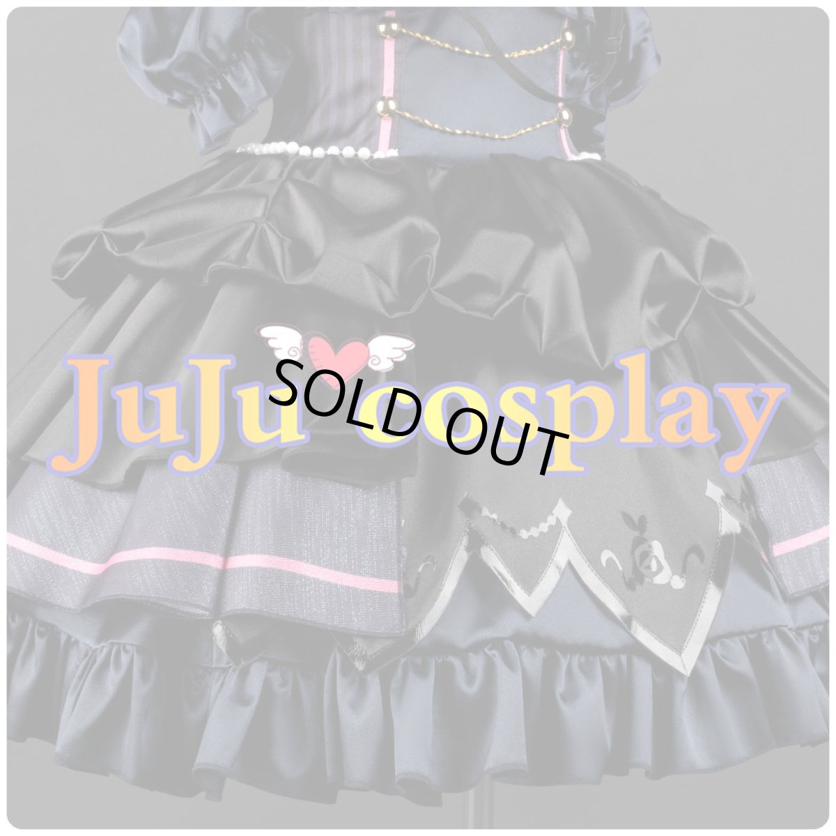 画像8: 送料無料　在庫品（翌日発送）　ラブライブ！虹ヶ咲学園スクールアイドル同好会　天使と悪魔からの招待状　上原歩夢　コスプレ衣装 (8)