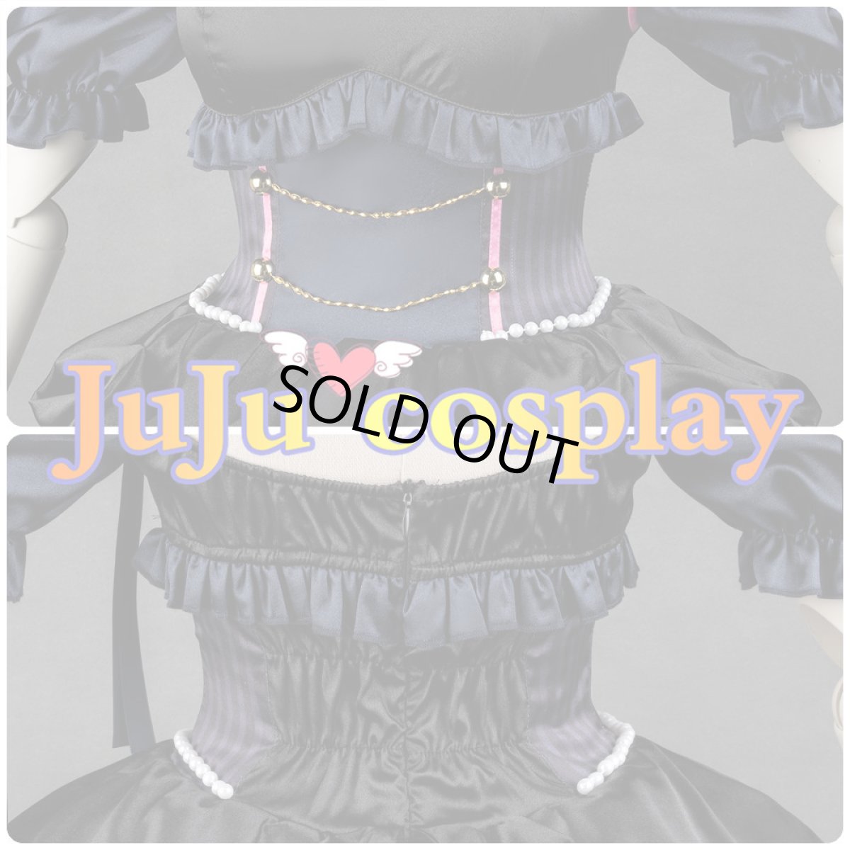 画像6: 送料無料　在庫品（翌日発送）　ラブライブ！虹ヶ咲学園スクールアイドル同好会　天使と悪魔からの招待状　上原歩夢　コスプレ衣装 (6)