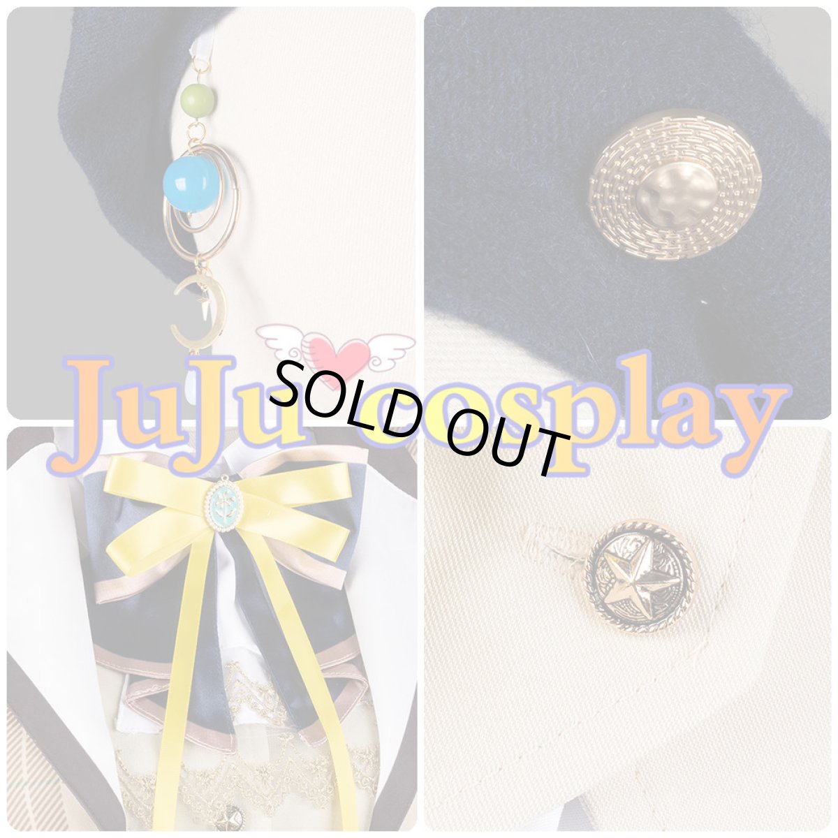 画像7: 送料無料　在庫品（翌日発送）　ウマ娘プリティーダービー　ネオユニヴァース　Like-“ZEER”　コスプレ衣装 (7)