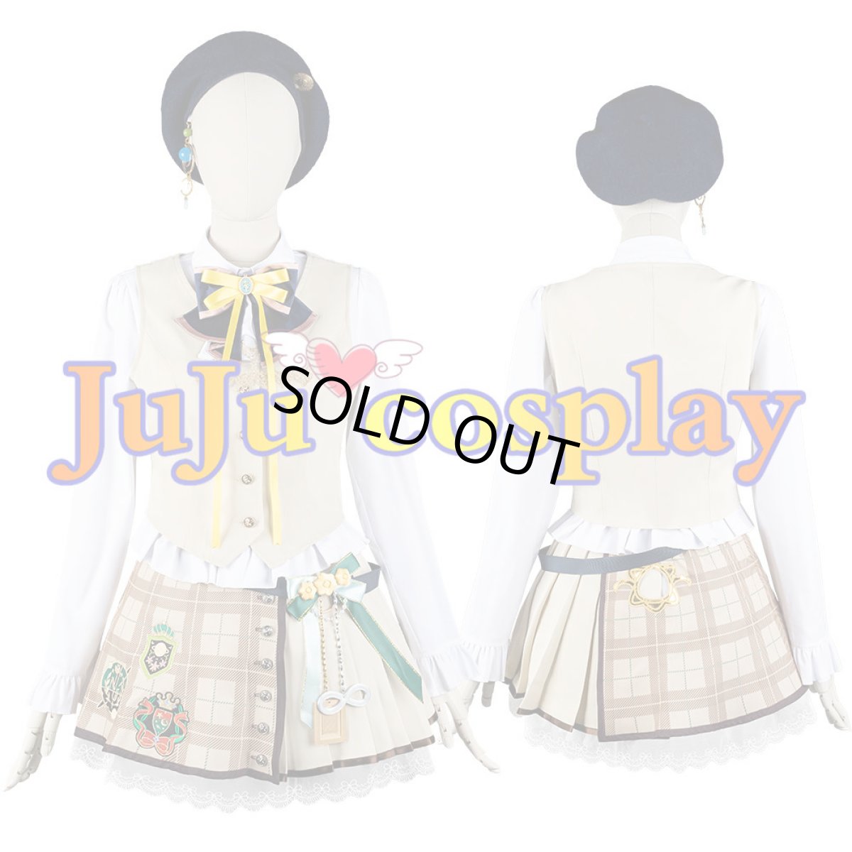 画像3: 送料無料　在庫品（翌日発送）　ウマ娘プリティーダービー　ネオユニヴァース　Like-“ZEER”　コスプレ衣装 (3)