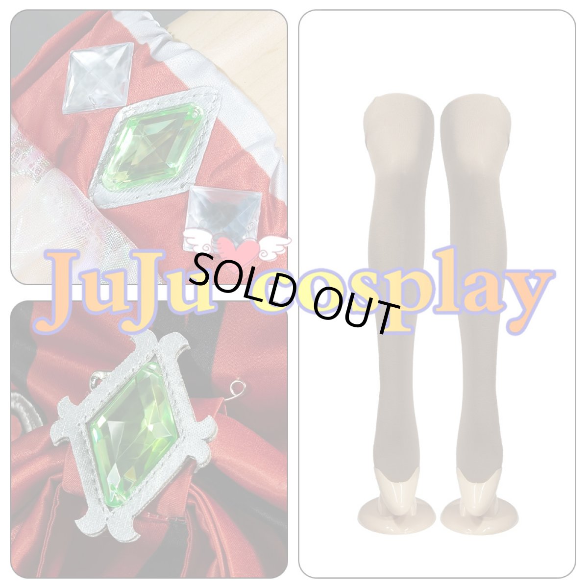 画像12: 送料無料　在庫品（翌日発送）　ウマ娘プリティーダービー　ウインバリアシオン　勝負服　コスプレ衣装 (12)