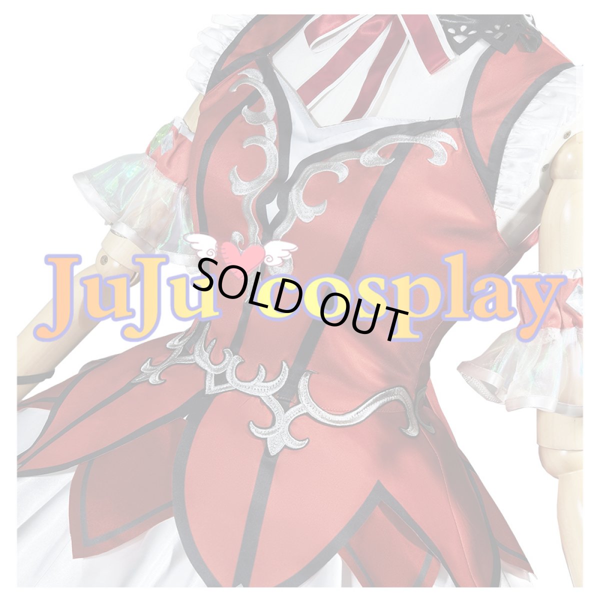 画像10: 送料無料　在庫品（翌日発送）　ウマ娘プリティーダービー　ウインバリアシオン　勝負服　コスプレ衣装 (10)