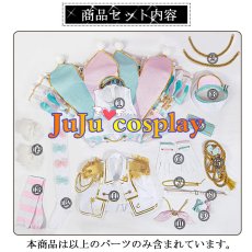 画像16: 送料無料★　BanG Dream! ハロー、ハッピーワールド！　伝え合う心　弦巻こころ　コスプレ衣装 (16)