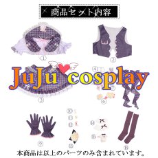 画像7: 送料無料★一部在庫あり　プロジェクトセカイ カラフルステージ！ feat. 初音ミク　プロセカ4周年　MORE MORE JUMP！　桃井愛莉　コスプレ衣装 (7)