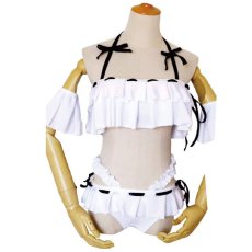 画像1: 送料無料　ブルーアーカイブ　阿慈谷ヒフミ（水着）　コスプレ衣装　コスチューム (1)
