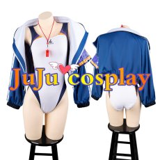 画像2: 50％off　在庫品（翌日発送）　（女性用Ｓサイズ）　ブルーアーカイブ　尾刃カンナ（水着）　コスプレ衣装 (2)