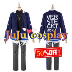 画像1: 50％off　在庫品（翌日発送）　（男性用Ｓサイズ）　プロジェクトセカイ カラフルステージ！ feat. 初音ミク　Brand New Style　青柳冬弥　カーム・ストリート　コスプレ衣装 (1)