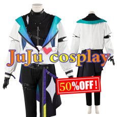 画像1: 50％off　在庫品（翌日発送）　（男性用Ｓ、M、XLサイズ）　プロジェクトセカイ カラフルステージ！　漏れ聞こえる言葉　神代類　intruder:R　コスプレ衣装 (1)
