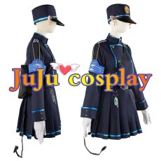 画像4: 一部サイズ在庫あり（翌日発送可）　双子　橘ヒカリ　コスプレ衣装　ハイランダー鉄道学園　ブルーアーカイブ　ブルアカ　コスプレ衣装通販　 (4)