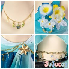 画像5: サイレンススズカ　コスプレ衣装　ウマ娘プリティーダービー　ウマ娘　波間のエメラルド　コスプレ衣装通販　 (5)