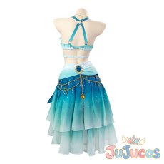 画像3: サイレンススズカ　コスプレ衣装　ウマ娘プリティーダービー　ウマ娘　波間のエメラルド　コスプレ衣装通販　 (3)