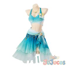 画像2: サイレンススズカ　コスプレ衣装　ウマ娘プリティーダービー　ウマ娘　波間のエメラルド　コスプレ衣装通販　 (2)