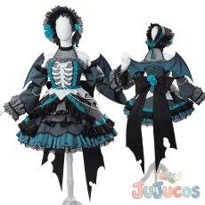 画像1: 朝日六花　コスプレ衣装　BanG Dream!（バンドリ！）　RAISE A SUILEN　RAS　ロック　闇に光を　コスプレ衣装通販　 (1)