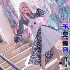 画像5: 一部サイズ在庫あり（翌日発送可）　千早愛音　合同ライブ衣装　BanG Dream!　Poppin'Party×MyGO!!!!!　コスプレ衣装通販　 (5)