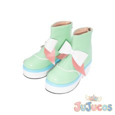 画像2: シャイニーカラーズ　シャニソン　I'm a Cutie Finder　ユニット衣装　黛冬優子　コスプレ靴/ブーツ　コスプレ衣装 (2)