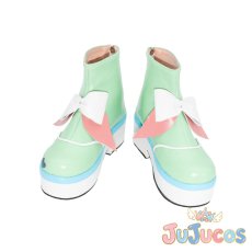 画像1: シャイニーカラーズ　シャニソン　I'm a Cutie Finder　ユニット衣装　黛冬優子　コスプレ靴/ブーツ　コスプレ衣装 (1)