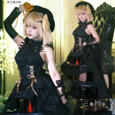 画像1: 三角初華　コスプレ衣装　BanG Dream!（バンドリ！）　Ave Mujica　アークナイツ大陸版　コラボ衣装　コスプレ衣装通販 (1)