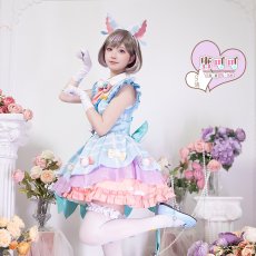 画像14: 一部サイズ在庫あり（翌日発送可）　唐可可　コスプレ衣装　Liella!　絶対的LOVER　ラブライブ！スーパースター!!　コスプレ衣装通販　 (14)