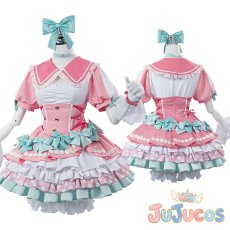 画像3: 丸山彩　コスプレ衣装　BanG Dream!（バンドリ！）　Pastel＊Palettes　ふわふわハート　コスプレ衣装通販 (3)