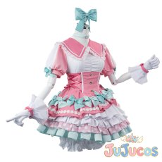 画像4: 丸山彩　コスプレ衣装　BanG Dream!（バンドリ！）　Pastel＊Palettes　ふわふわハート　コスプレ衣装通販 (4)