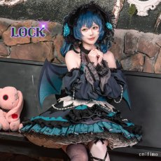 画像2: 朝日六花　コスプレ衣装　BanG Dream!（バンドリ！）　RAISE A SUILEN　RAS　ロック　闇に光を　コスプレ衣装通販　 (2)