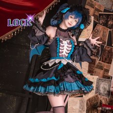 画像3: 朝日六花　コスプレ衣装　BanG Dream!（バンドリ！）　RAISE A SUILEN　RAS　ロック　闇に光を　コスプレ衣装通販　 (3)