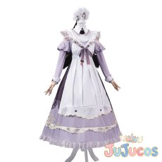 画像1: 暁山瑞希　Sugary Maid　コスプレ衣装　プロジェクトセカイ カラフルステージ！ feat. 初音ミク　プロセカ　楽しい腹の探り合い　コスプレ衣装通販 (1)