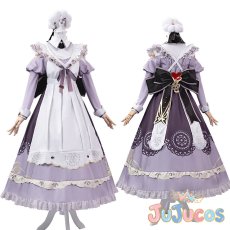 画像5: 暁山瑞希　Sugary Maid　コスプレ衣装　プロジェクトセカイ カラフルステージ！ feat. 初音ミク　プロセカ　楽しい腹の探り合い　コスプレ衣装通販 (5)