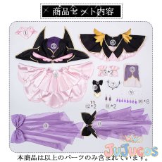 画像9: 森亜るるか　コスプレ衣装　名探偵プリキュア!　キュアアルカナ・シャドウ　コスプレ衣装通販 (9)