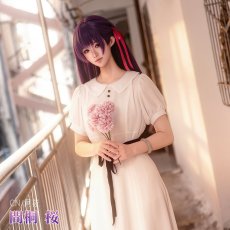 画像4: 間桐桜　コスプレ衣装　Fate/Grand Order　FGO　劇場版「Fate/stay night [Heaven's Feel]」　コスプレ衣装通販 (4)