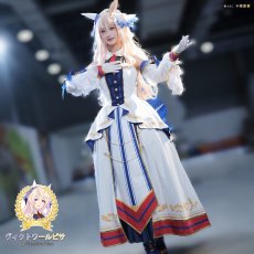 画像2: 一部サイズ在庫あり（翌日発送可）　ウマ娘　ヴィクトワールピサ　勝負服　コスプレ衣装　ウマ娘プリティーダービー　コスプレ衣装通販 (2)