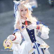 画像7: 一部サイズ在庫あり（翌日発送可）　ウマ娘　ヴィクトワールピサ　勝負服　コスプレ衣装　ウマ娘プリティーダービー　コスプレ衣装通販 (7)