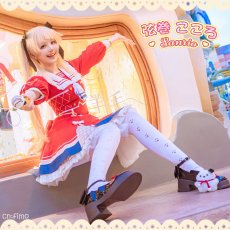 画像1: 一部サイズ在庫あり（翌日発送可）　弦巻こころ　コスプレ衣装　BanG Dream!（バンドリ！）　ハロー、ハッピーワールド！　エンジョイ☆プレイ　コスプレ衣装通販 (1)