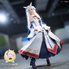 画像1: 一部サイズ在庫あり（翌日発送可）　ウマ娘　ヴィクトワールピサ　勝負服　コスプレ衣装　ウマ娘プリティーダービー　コスプレ衣装通販 (1)