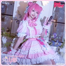 画像6: 送料無料★　BanG Dream!　Pastel＊Palettes　 [一緒に描く物語]　丸山彩　コスプレ衣装 (6)