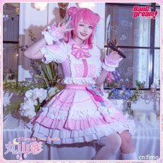 画像1: 送料無料★　BanG Dream!　Pastel＊Palettes　 [一緒に描く物語]　丸山彩　コスプレ衣装 (1)