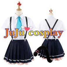 画像3: 50％off　在庫品（翌日発送）　（女性用Ｓサイズ）　ブルーアーカイブ　才羽モモイ　モモイ　コスプレ衣装 (3)
