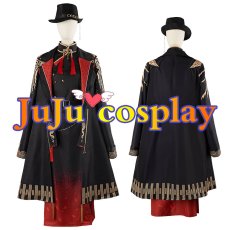 画像2: 50％off　在庫品（翌日発送）　（女性用Lサイズ）　バーチャルYouTuber　Vtuber　星街すいせい　新衣装　東洋風スーツ衣装　黒ver.　コスプレ衣装 (2)