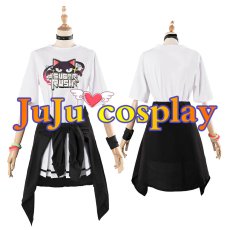 画像1: ブルーアーカイブ　放課後スイーツ部　-ive-aLIVE!　杏山カズサ　コスプレ衣装 (1)
