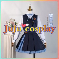 画像1: 送料無料　在庫品（翌日発送）　学園アイドルマスター　学マス　初星学園 　秦谷美鈴 　制服　コスプレ衣装 (1)