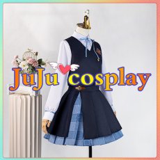 画像4: 送料無料　在庫品（翌日発送）　学園アイドルマスター　学マス　初星学園 　秦谷美鈴 　制服　コスプレ衣装 (4)