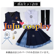 画像8: 送料無料　在庫品（翌日発送）　学園アイドルマスター　学マス　初星学園 　秦谷美鈴 　制服　コスプレ衣装 (8)